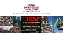 Desktop Screenshot of cdscrapmetal.com